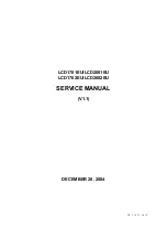 Preview for 1 page of SITRONICS LCD1701EU Service Manual