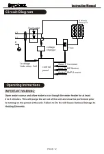 Preview for 12 page of SIVUATEK M1-65 Installation And Instruction Manual