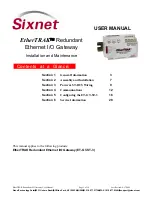 Sixnet EtherTRAK ET-GT-ST-3 User Manual предпросмотр