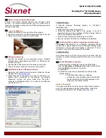 Предварительный просмотр 2 страницы Sixnet MobilityPro BT-5800 Series Quick Start Manual