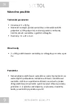 Preview for 10 page of SIXTOL DRY CAR Instructions For Use Manual