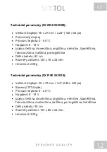 Preview for 13 page of SIXTOL SX FIVE SX1010 Instructions For Use Manual