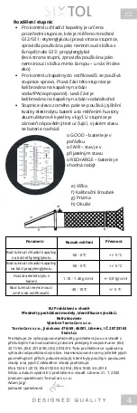 Preview for 5 page of SIXTOL SX3001 Instructions For Use Manual