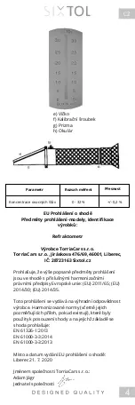 Preview for 5 page of SIXTOL SX3002 Instructions For Use Manual