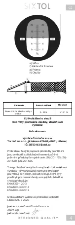 Preview for 5 page of SIXTOL SX3005 Instructions For Use Manual