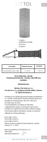 Предварительный просмотр 7 страницы SIXTOL SX3006 Instructions For Use Manual