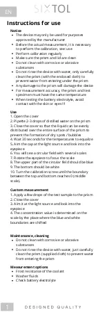 Preview for 2 page of SIXTOL SX3009 Instructions For Use Manual