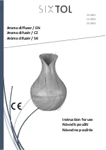 Preview for 1 page of SIXTOL SX4001 Instructions For Use Manual