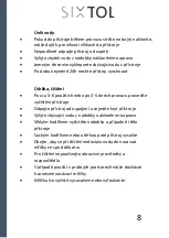 Preview for 9 page of SIXTOL SX4008 Instructions For Use Manual