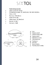 Preview for 15 page of SIXTOL SX4008 Instructions For Use Manual