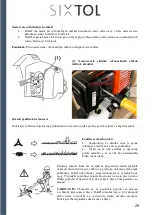 Preview for 30 page of SIXTOL SX6001 Instructions For Use Manual