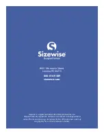 Предварительный просмотр 71 страницы Sizewise 33060400 User Manual