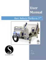 Preview for 1 page of Sizewise Bari Rehab Platform 3 Series User Manual