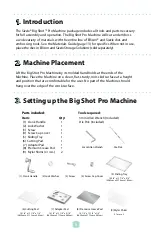 Предварительный просмотр 4 страницы SIZZIX Big Shot Pro 660550 Instruction Booklet