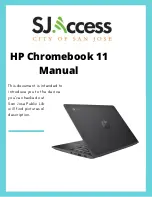 Sj Access HP Chromebook 11 Manual preview