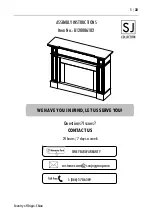 SJ COLLECTION B120006102 Assembly Instructions Manual preview