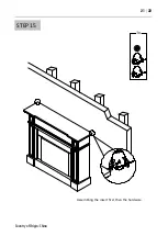 Предварительный просмотр 21 страницы SJ COLLECTION B120006102 Assembly Instructions Manual