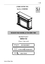 Preview for 1 page of SJ COLLECTION B120009400 Assembly Instructions Manual