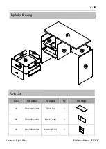 Preview for 3 page of SJ COLLECTION G104001901 Assembly Instructions Manual