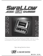 Preview for 1 page of SJ SwaLLow Operating Instructions Manual