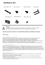 Предварительный просмотр 3 страницы SJC brands tasman eco Urban Ancona Assembly Instructions Manual