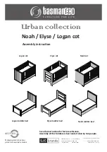 Preview for 1 page of SJC brands tasman eco Urban Elyse Assembly Instructions Manual