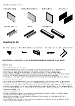 Preview for 3 page of SJC brands tasman eco Urban Elyse Assembly Instructions Manual