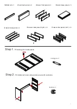 Preview for 3 page of SJC brands tasman eco Vouge Assembly Instruction Manual