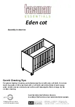 SJC brands tasman Essentials Eden Assembly Instruction preview