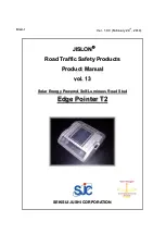 Предварительный просмотр 1 страницы SJC JISLON Edge Pointer T2 Product Manual