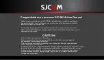 Предварительный просмотр 3 страницы SJCAM SJ10PRO User Manual