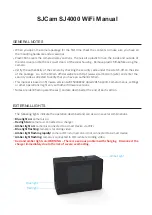 SJCAM SJ4000 Wifi Manual preview