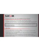 Предварительный просмотр 3 страницы SJCAM SJ6Legend User Manual