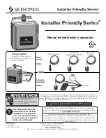 Предварительный просмотр 5 страницы SJE Rhombus C-Level Installation And Operation Manual