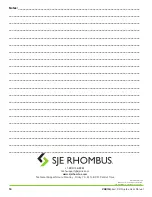 Preview for 16 page of SJE Rhombus VARIOspeed 3R Duplex Series User Manual