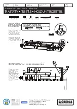 Предварительный просмотр 1 страницы Sjobergs 701229 Assembly Instructions