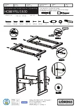 Sjobergs HOBBY PLUS 850 Assembly Instructions preview