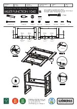 Sjobergs MULTI FUNCTION 1060 Assembly Instructions preview