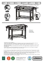 Preview for 2 page of Sjobergs NORDIC PRO 1400 Assembly Instructions