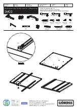 Sjobergs SM03 Assembly Instructions предпросмотр