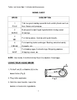 Preview for 4 page of SJOBO HM713 Instruction Manual