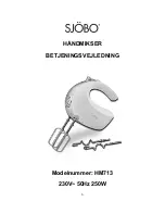 Preview for 6 page of SJOBO HM713 Instruction Manual