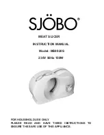 SJOBO MS8920S Instruction Manual preview