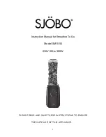 SJOBO SM1050 Instruction Manual preview