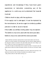 Preview for 3 page of SJOBO WK8212Y Instruction Manual