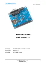 Preview for 1 page of SK Pang Electronics RSP-PICAN FD User Manual