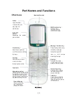 Preview for 10 page of SK SK - 5000 ADVANCE User Manual