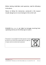 Preview for 2 page of Skalmex SCP-03 Technical Documentation Manual