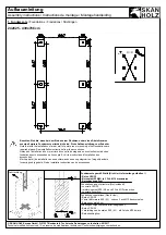 Предварительный просмотр 2 страницы Skan Holz 242801 Assembly Instructions Manual