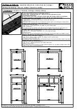 Предварительный просмотр 2 страницы Skan Holz Schwarzwald Assembly Instructions Manual